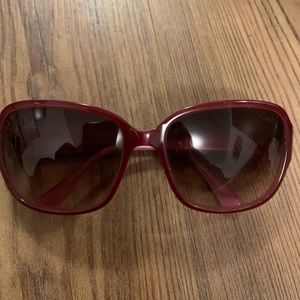 Coach sunglasses- S2047- burgundy deep pink